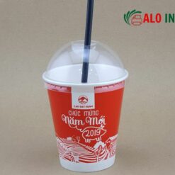 Mẫu 07 Ly giấy nắp cầu